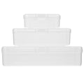 28 Pcs Storage Baskets with Lids Plastic Box Portable Case – Secure Lid Design with a Practical Everyday Design