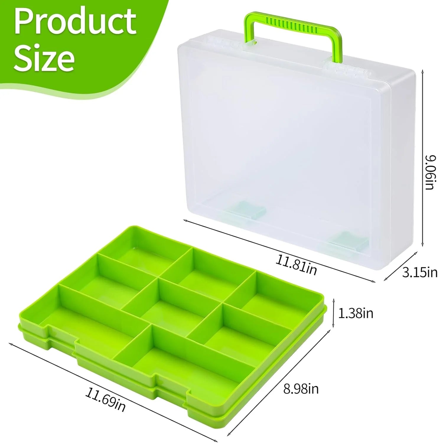 Douorgan Toy Storage Organizer for Lego Stackable Organizer Bins Portable Organizer Containers Storage Box Plastic Case for Bead Bracelet Making DIY Jewelry Nail Charms (Blue) – Stackable Organization with a Practical Everyday Design
