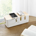 Power Cord Storage Box Wire Cords Travel Organizer Case The – Everyday Household Format with a Practical Everyday Design