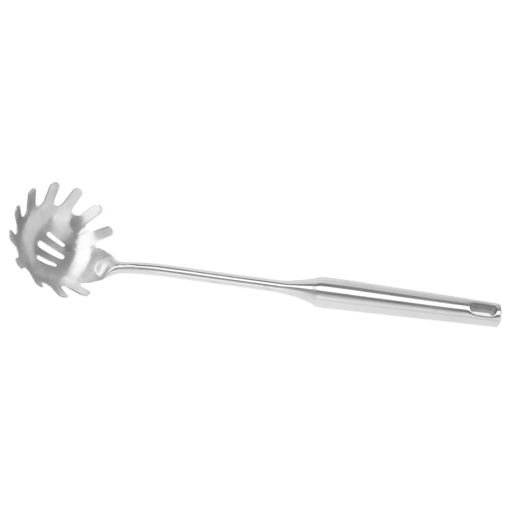 4 Pieces Stainless Steel Spaghetti Server Set Stainless Steel Spaghetti Pasta Tong Pasta Spoon Server Fork,2 x clip 2 x spoon,Silver – Durable Stainless Steel Construction with a Practical Everyday Design