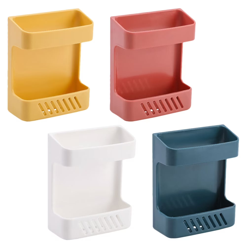 4 Pcs Clear Storage Boxes with Lids Remote Control – Multiroom Organization Format with a Practical Everyday Design