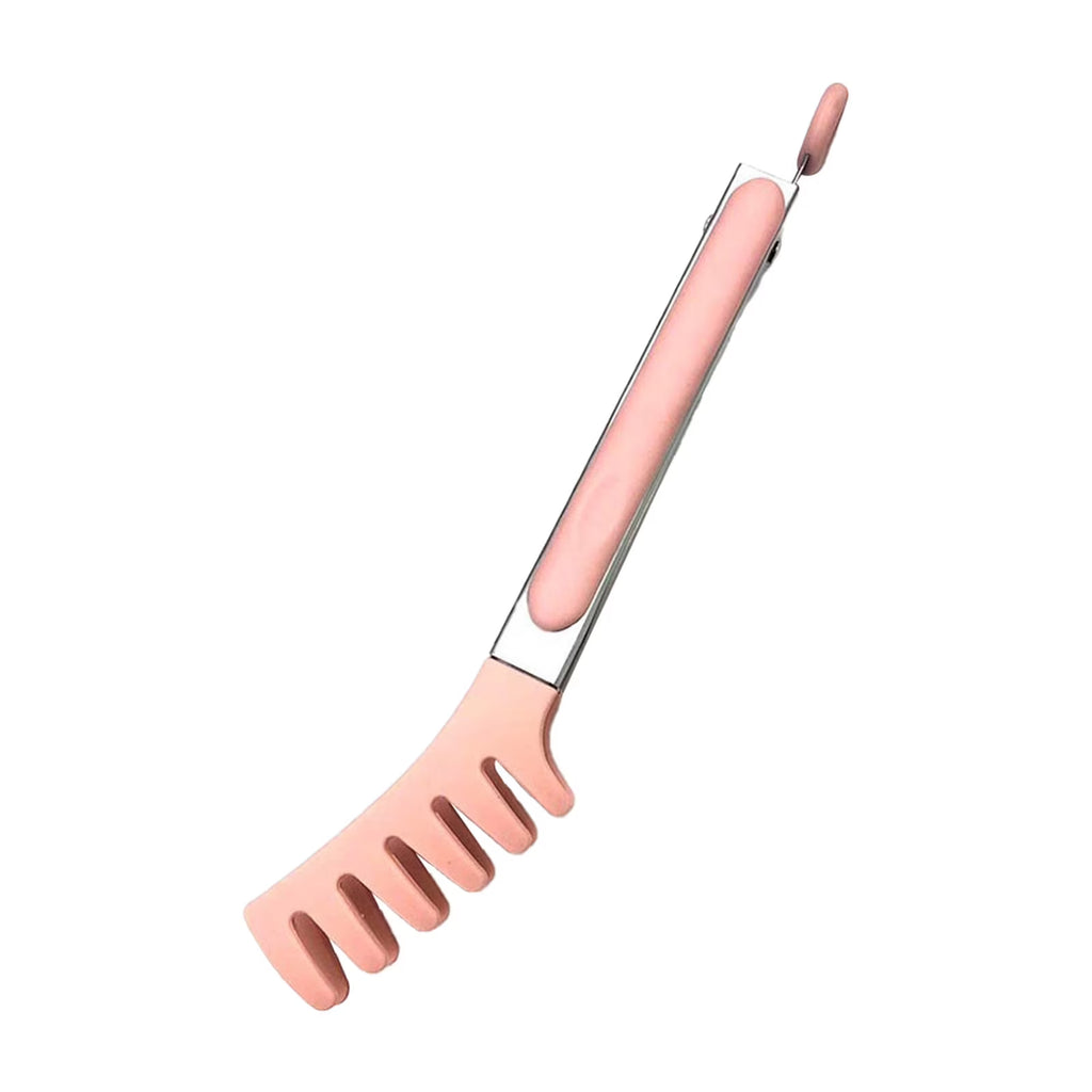 Stainless Steel Pasta Tong With Silicone Tips Non Food Serving Tongs For Nood Les Spaghetti Kitchen Cooking Baking BBQ Tools – Durable Stainless Steel Construction with a Practical Everyday Design