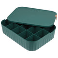 Organizer Bin Storage Box Underwear Drawer Storage Baby 30X23.5X8CM Green – Convenient Family Mealtime Use with a Practical Everyday Design