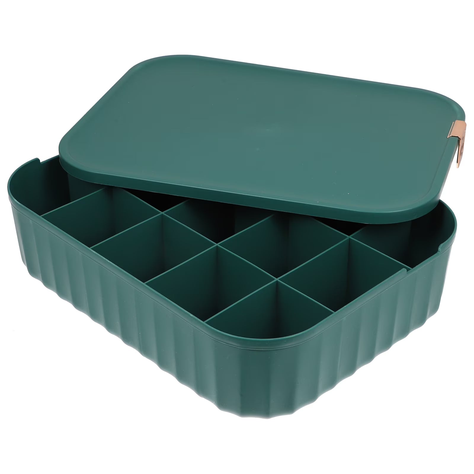 Organizer Bin Storage Box Underwear Drawer Storage Baby 30X23.5X8CM Green – Convenient Family Mealtime Use with a Practical Everyday Design
