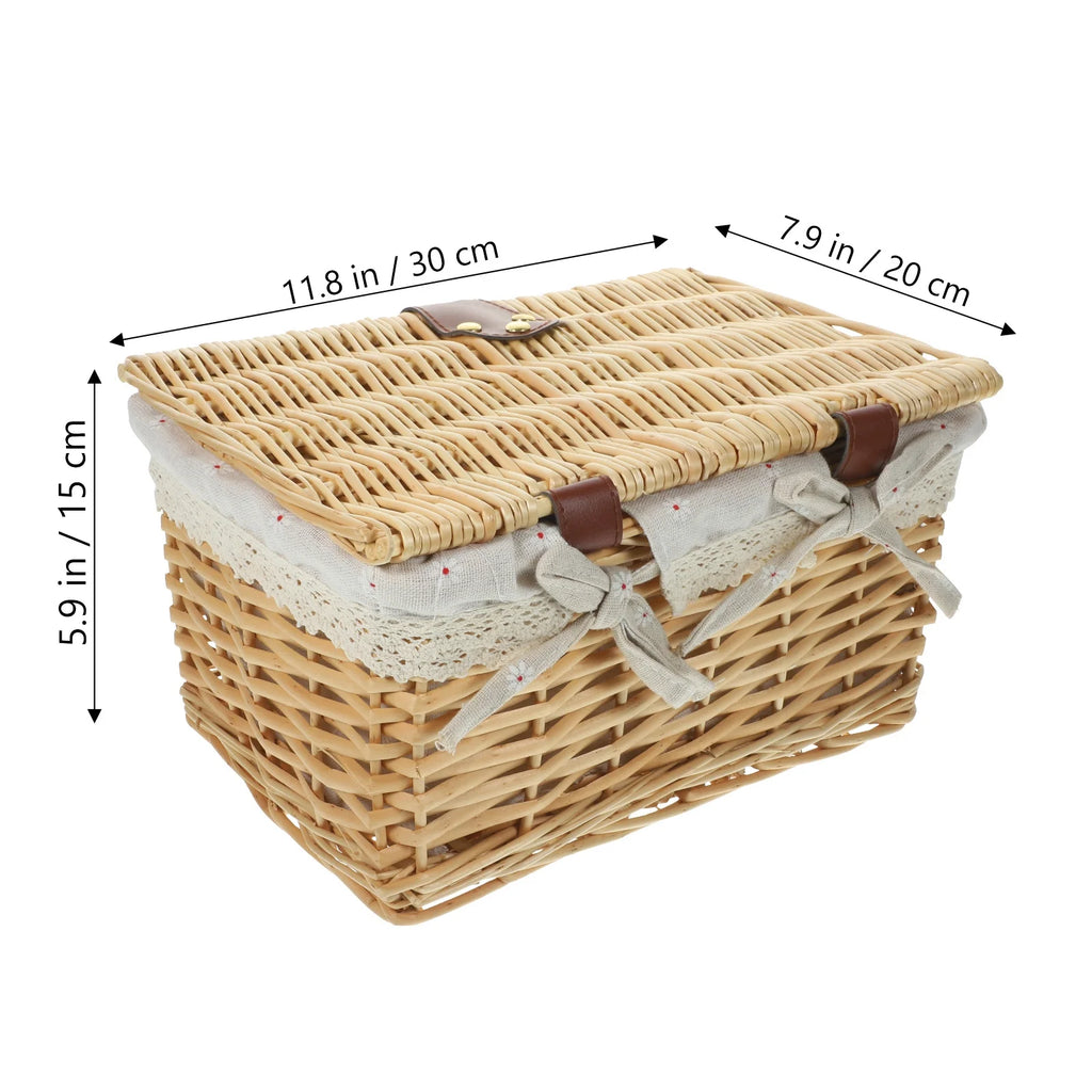 Shelf Storage Boxes Tote Bins for with Lid Toy Organizer Sundries Container – Everyday Household Format with a Practical Everyday Design