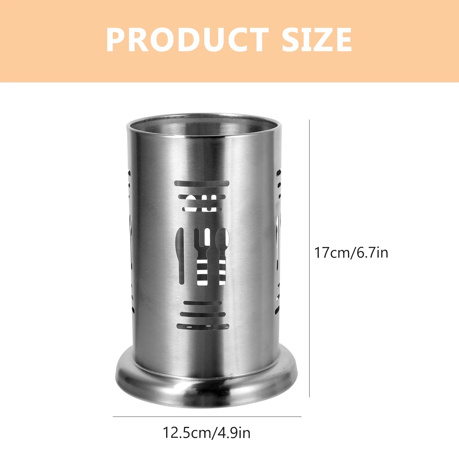 unbrandedDishwasher Stainless Steel Chopstick Holder Kitchen Utensil Container Organizer – Durable Stainless Steel Construction with a Practical Everyday Design