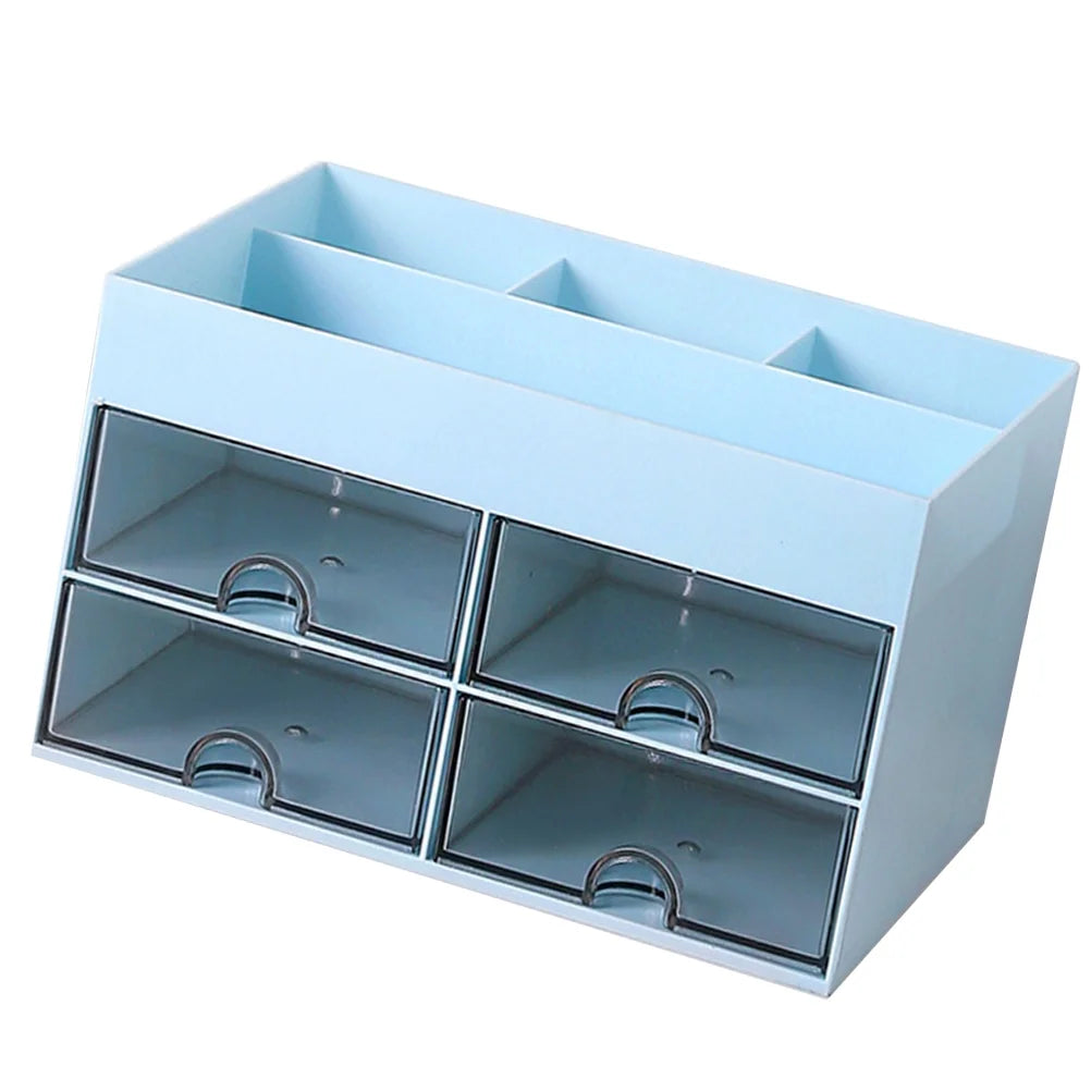 Storage Drawers Box Structure Multi-function Stationery Organizer – Everyday Household Format with a Practical Everyday Design