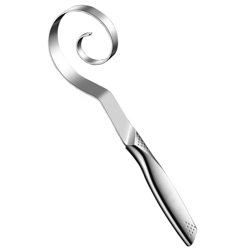 Unbranded Danish Stainless Steel Seamless Dough Whisk for Bread Pastry Cake Baking – Durable Stainless Steel Construction with a Practical Everyday Design