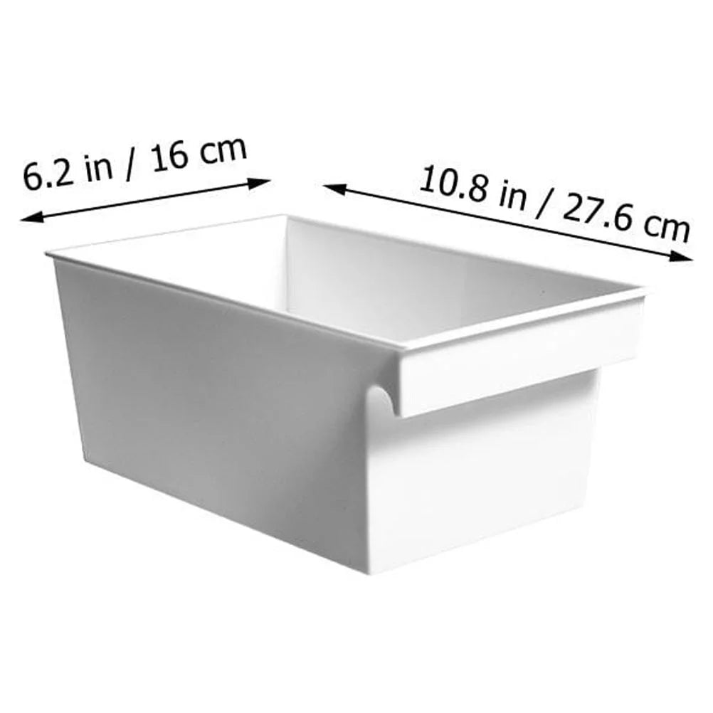 2 PCS Large Storage Containers with Lids Portable Box PP Material Boxes – Secure Lid Design with a Practical Everyday Design