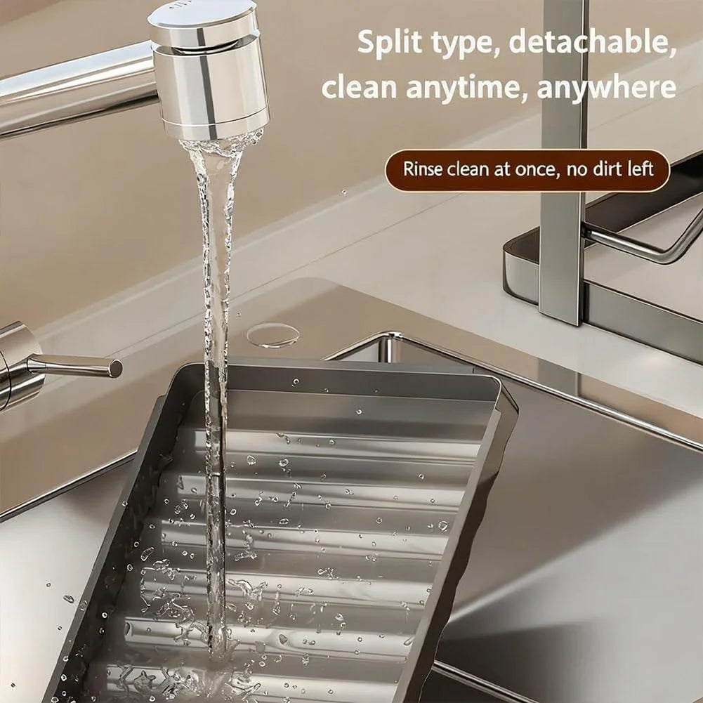 Kitchen Pot Lid Storage Rack Stainless Steel Pot Lid Holder While Cooking & Spoon Rest Multifunctional Pot Lid Organizer with Removable Drip Tray for Countertop Space-Saving Lid Rack – Durable Stainless Steel Construction with a Practical Everyday Design