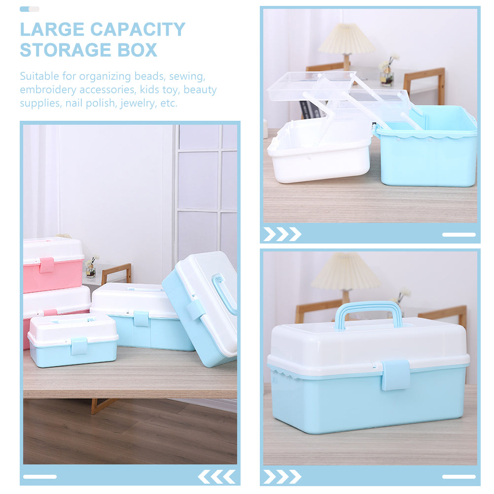 Organizer Boxes Art Tools Storage Case Stationery Sturdy Child – Practical Home Organization with a Practical Everyday Design