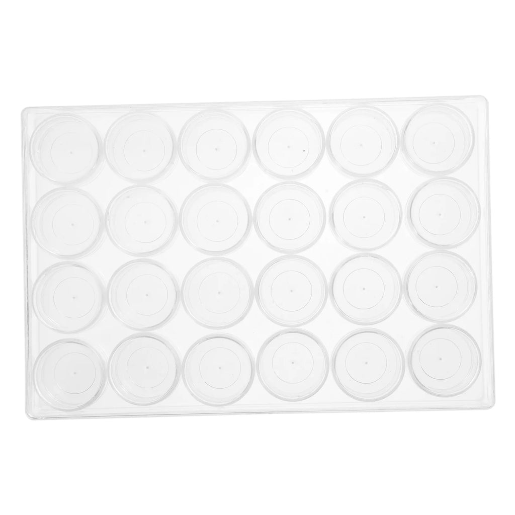 Closet Bead Organizers Storage Boxes 24X16cm Transparent – Clear-View Organization with a Practical Everyday Design