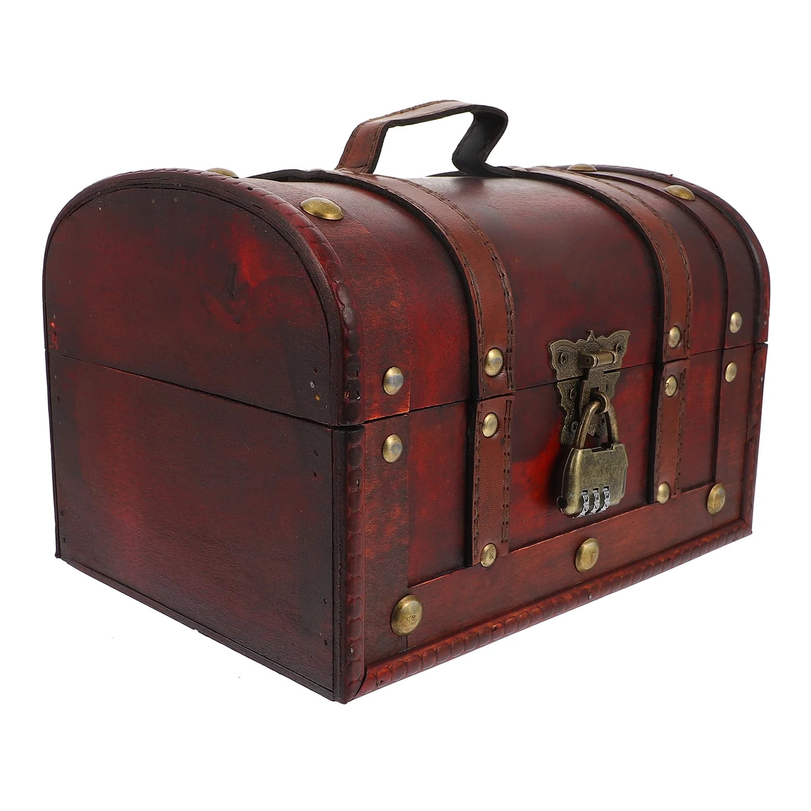 Vintage Storage Container Antique Decorative Boxes with Lids Travel – Secure Lid Design with a Practical Everyday Design