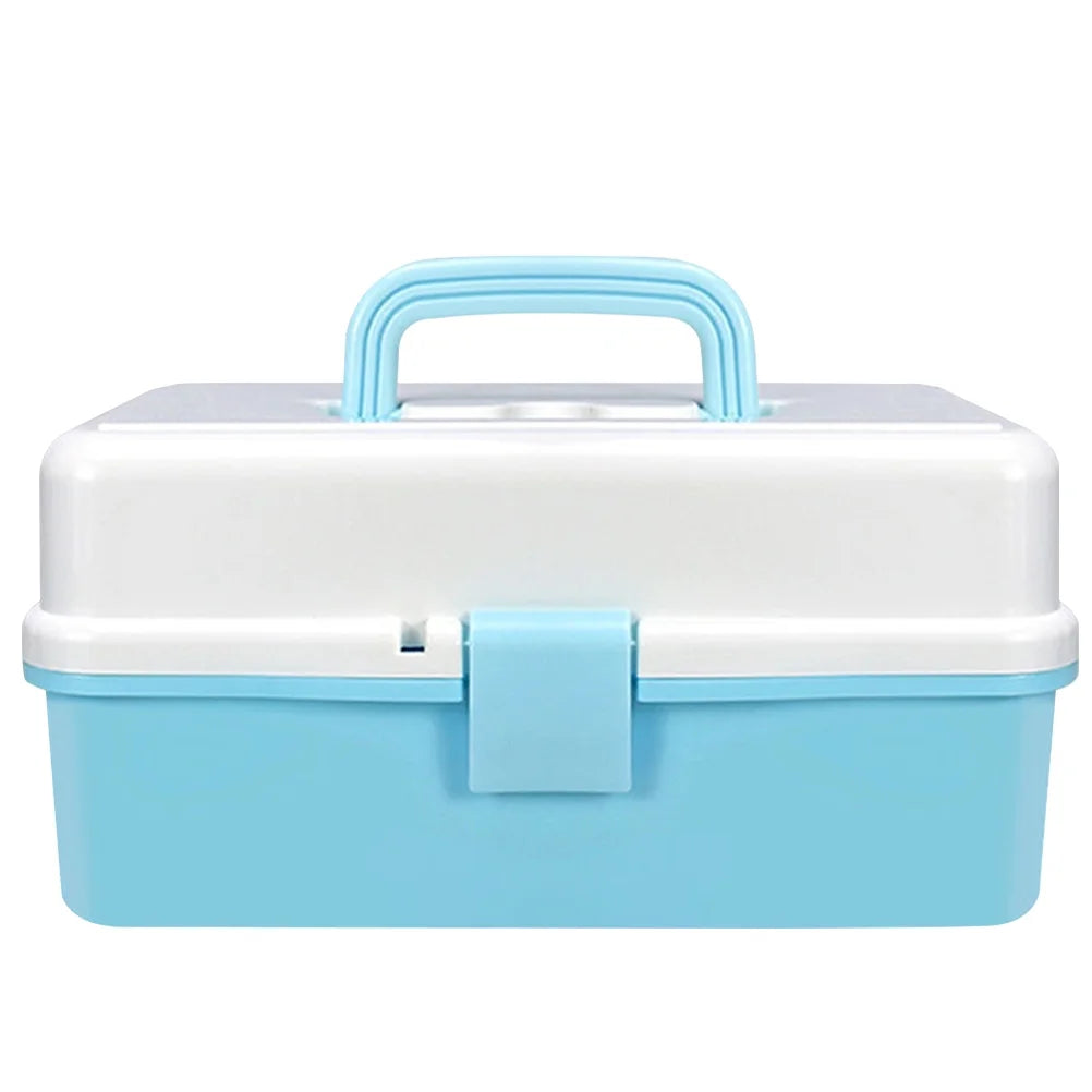 Storage Boxes Art Tools Storage Case Compact Storage Box Child 33x19.5cm Blue – Practical Home Organization with a Practical Everyday Design