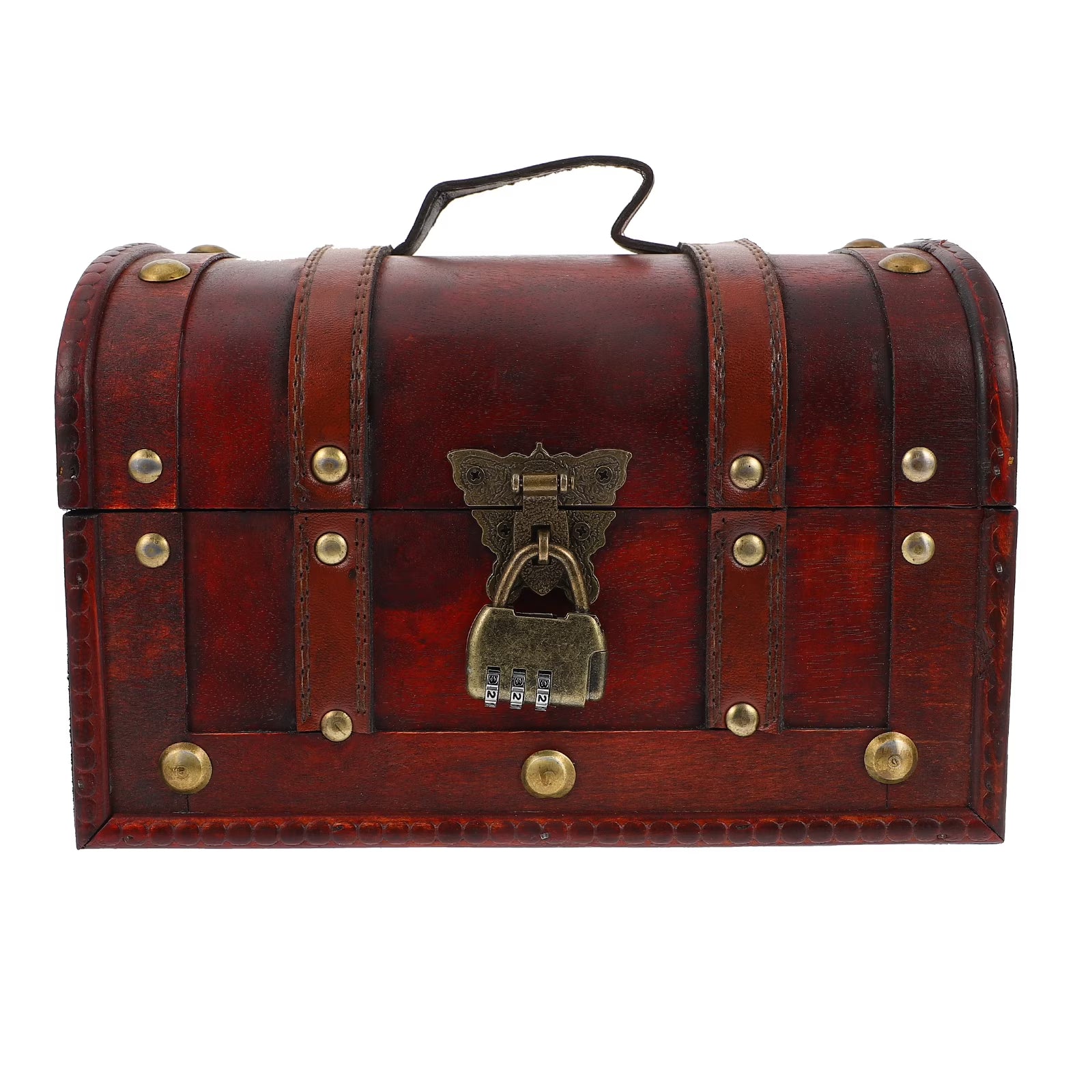 Vintage Storage Container Antique Decorative Boxes with Lids Travel – Secure Lid Design with a Practical Everyday Design