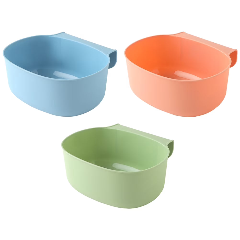3 Pcs Storage Box Body and Lid Glancing Container – Convenient Multi-Piece Set with a Practical Everyday Design