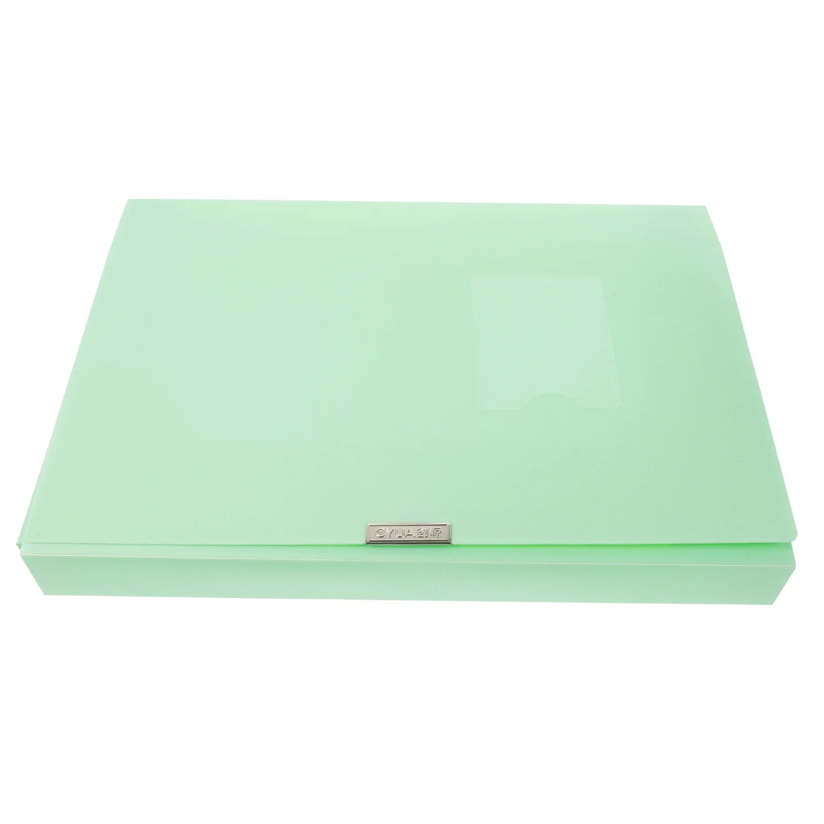A4 File Box Photo Storage Boxes Organizer Folder Office Light Green – Practical Home Organization with a Practical Everyday Design