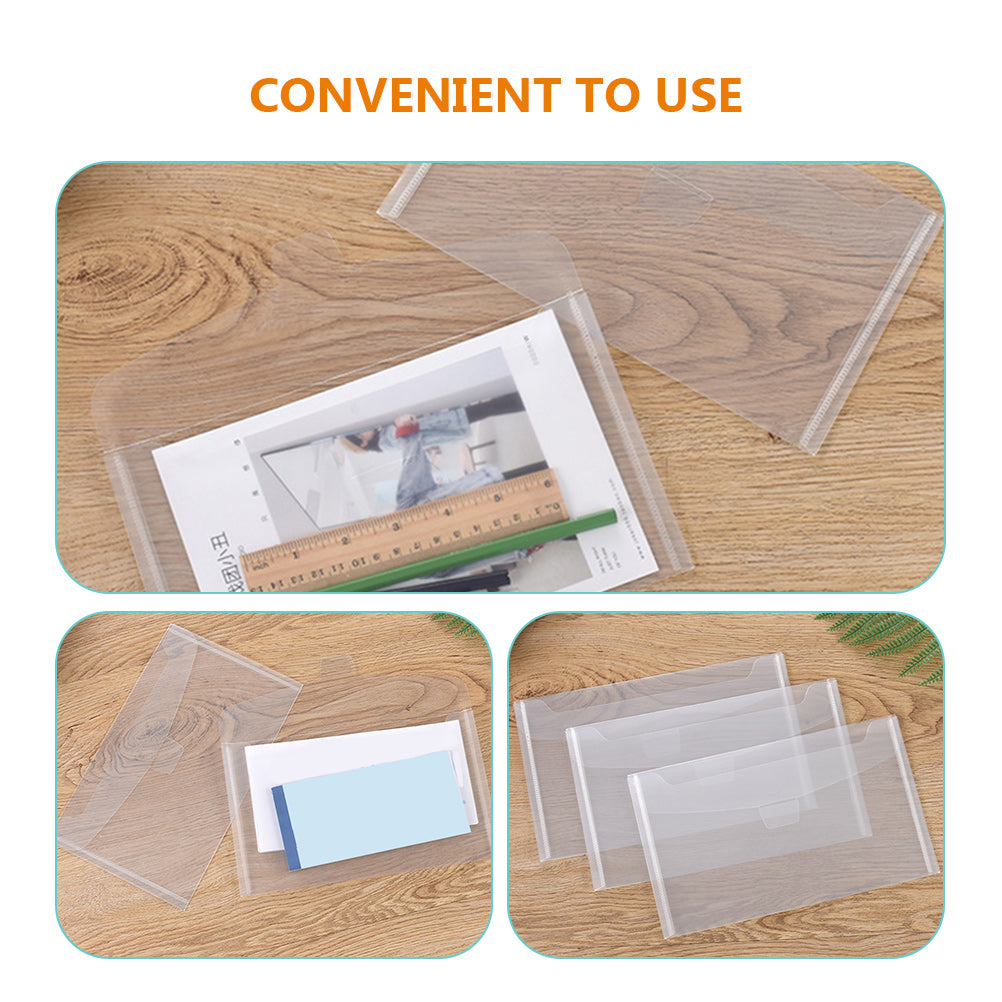 35 Pcs Storage Bins with Lids Transparent Bag Office – Secure Lid Design with a Practical Everyday Design