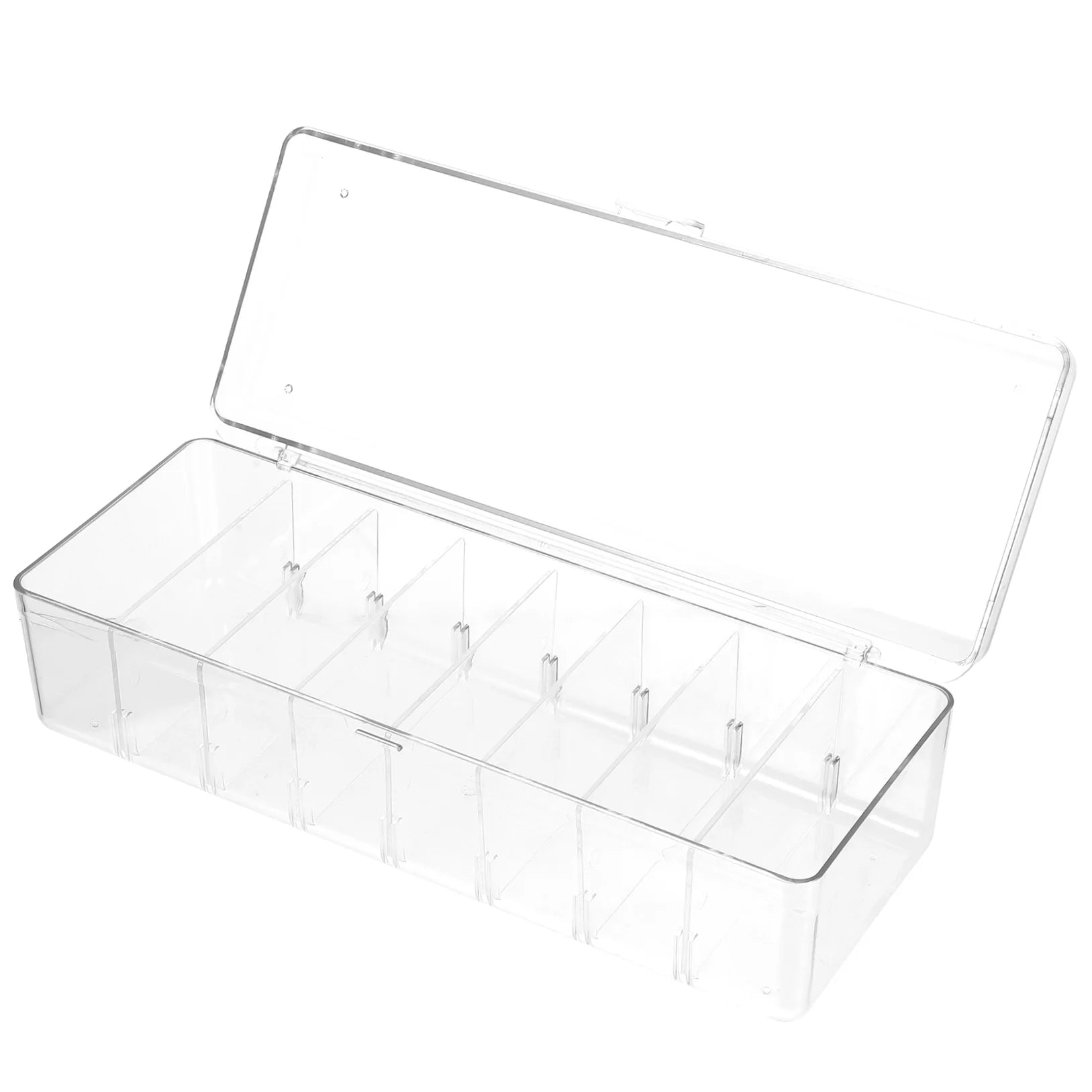 Card Game Business Cards Card Storage Box Travel 26X10X7.5CM Transparent – Clear-View Organization with a Practical Everyday Design