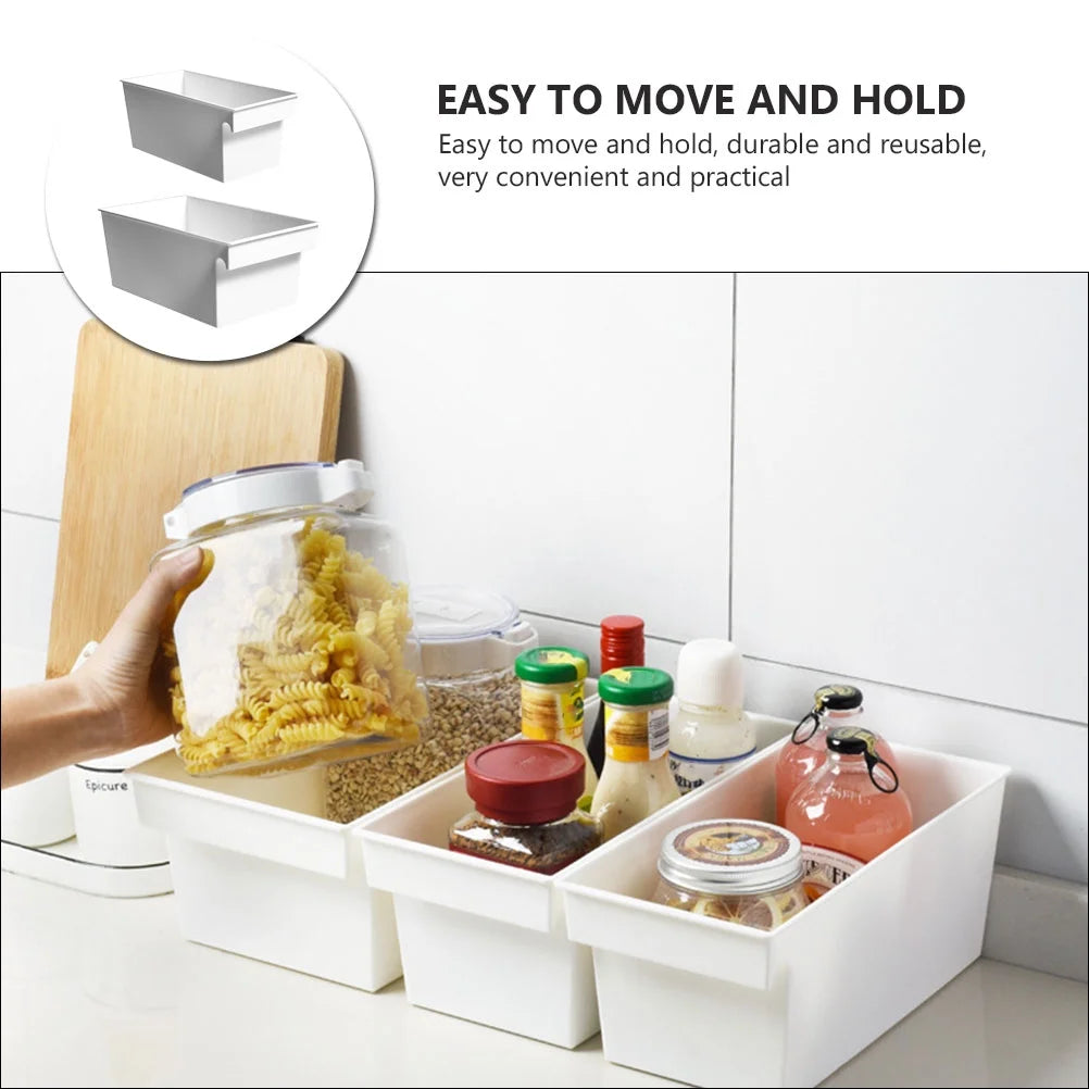 2 PCS Large Storage Containers with Lids Portable Box PP Material Boxes – Secure Lid Design with a Practical Everyday Design
