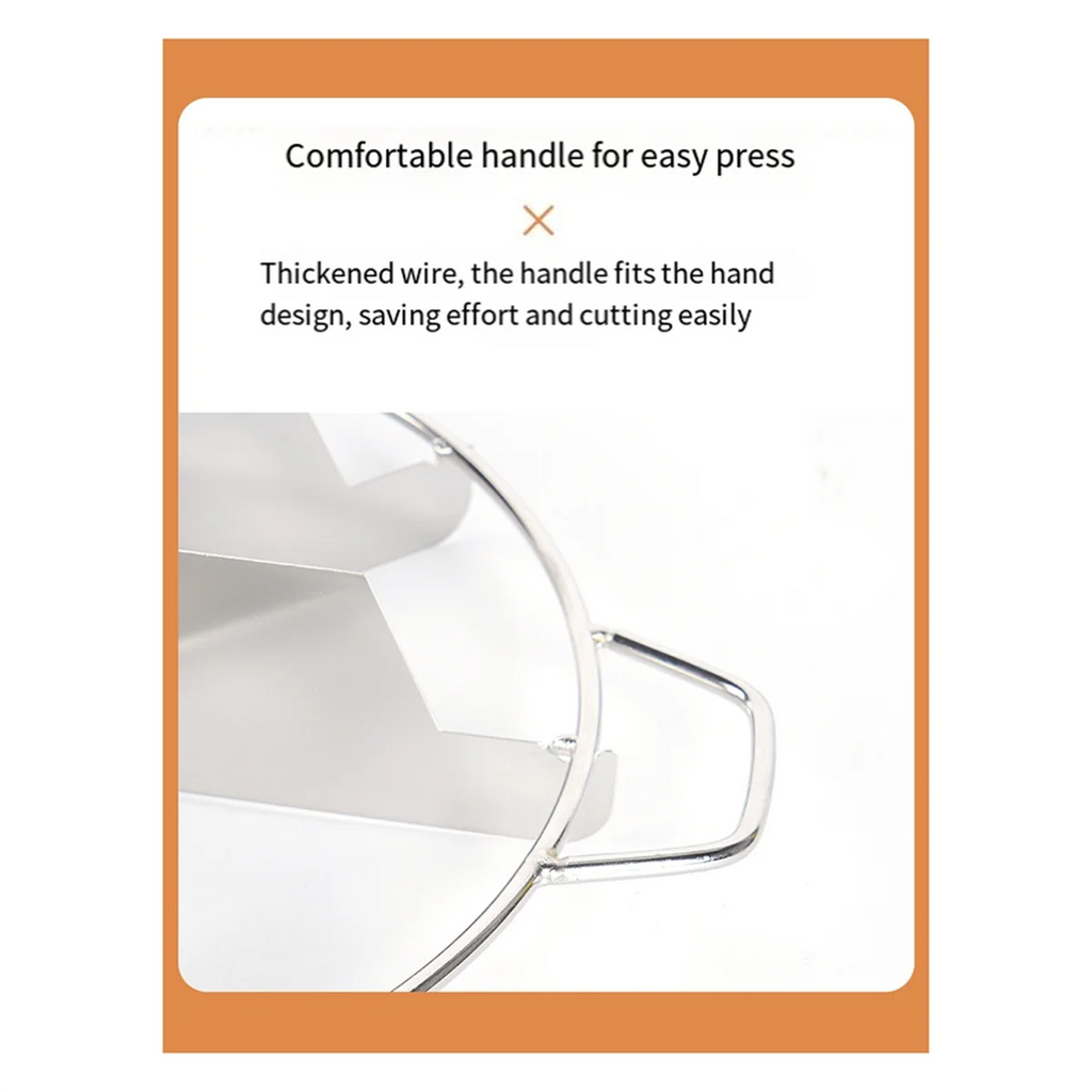 Stainless Steel Pie Cutter Circle Pie Cutting Tool Baking Accessories for Equal Slices – Durable Stainless Steel Construction with a Practical Everyday Design