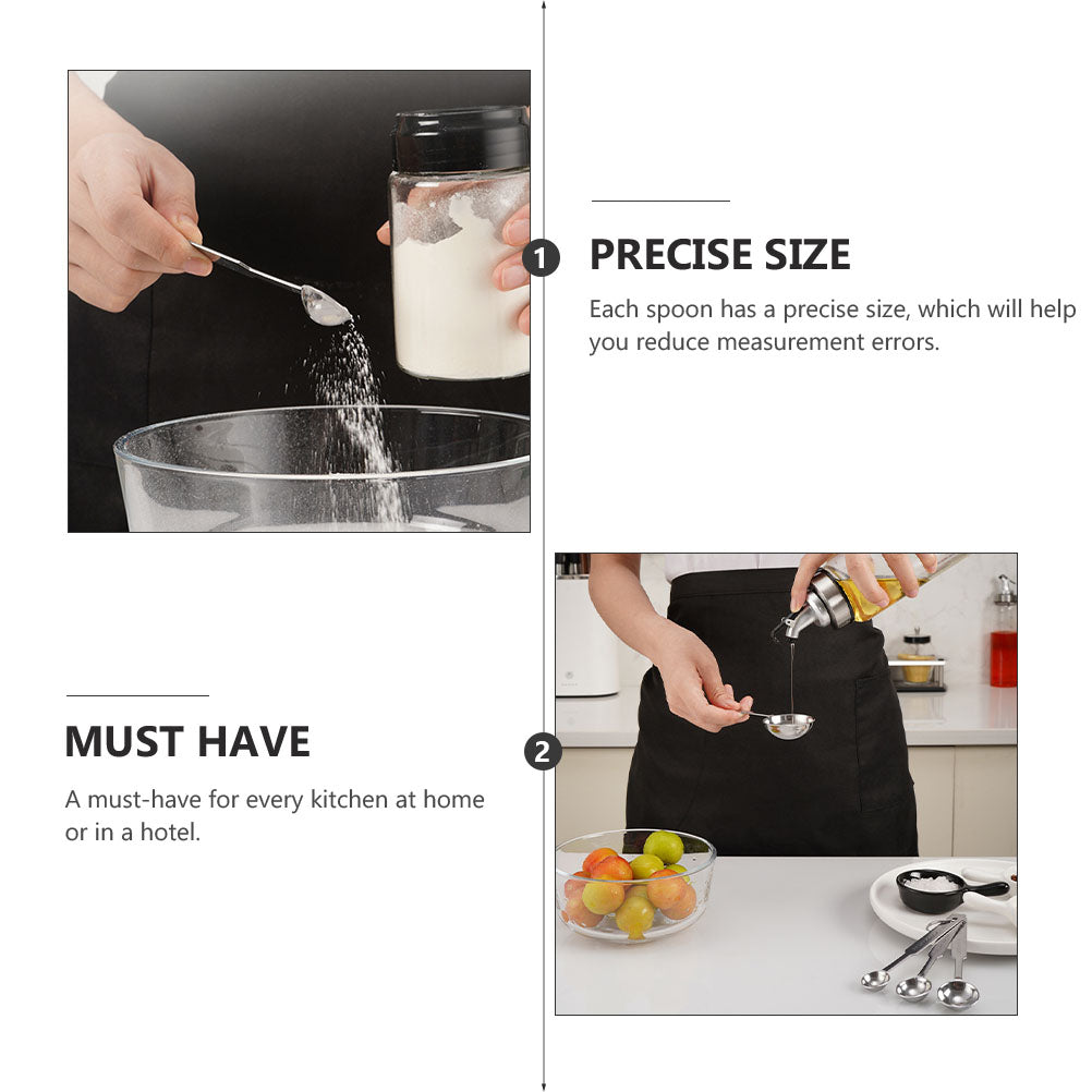 unbranded8 Pcs Stainless Steel Tablespoons Electric Accessories Probe – Durable Stainless Steel Construction with a Practical Everyday Design