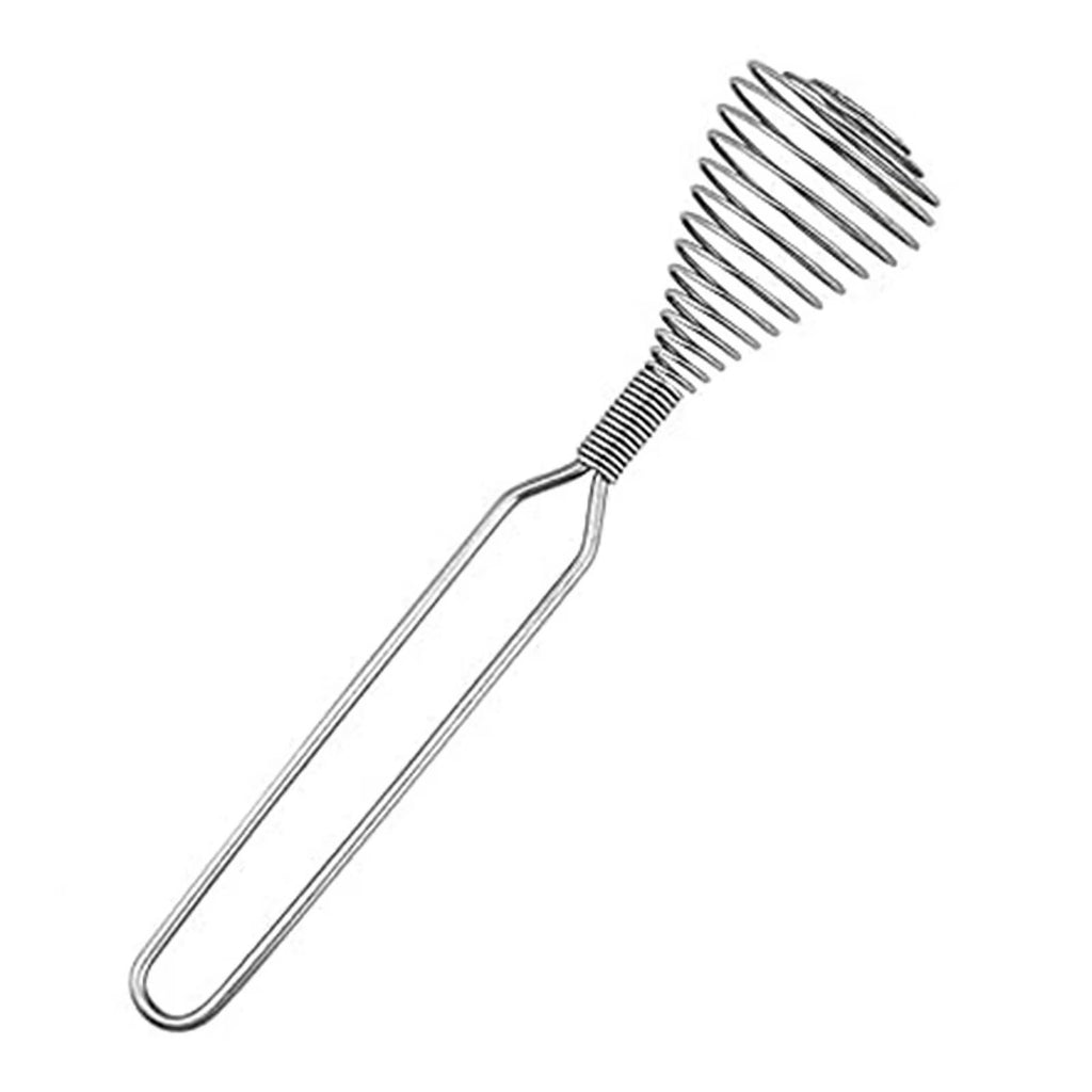 Stainless Steel Spring Coil Whisk Wire Whip-Cream Egg Beater -Cream Hand Mixer Kitchen Tool Accessories for Mixing – Durable Stainless Steel Construction with a Practical Everyday Design