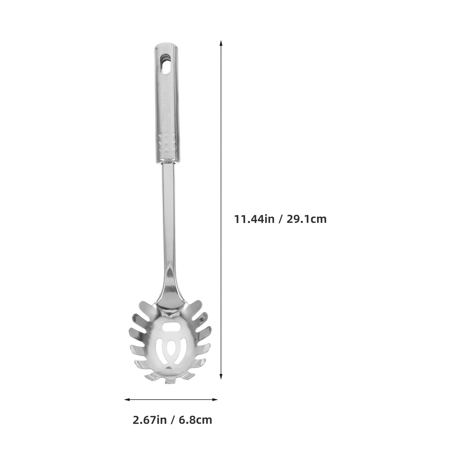 Stainless Steel Pasta Server 1 Set Spaghetti Spoon Noodle Claw Pasta Fork Metal Pasta Spoon Heat Resistant for Cooking – Durable Stainless Steel Construction with a Practical Everyday Design