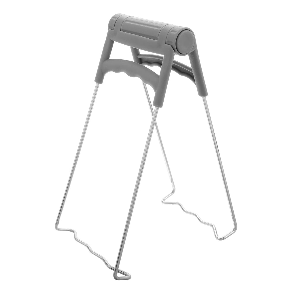 unbrandedKitchen Retriever Tongs Stainless Steel Plate Bowls Gripper Grey – Durable Stainless Steel Construction with a Practical Everyday Design