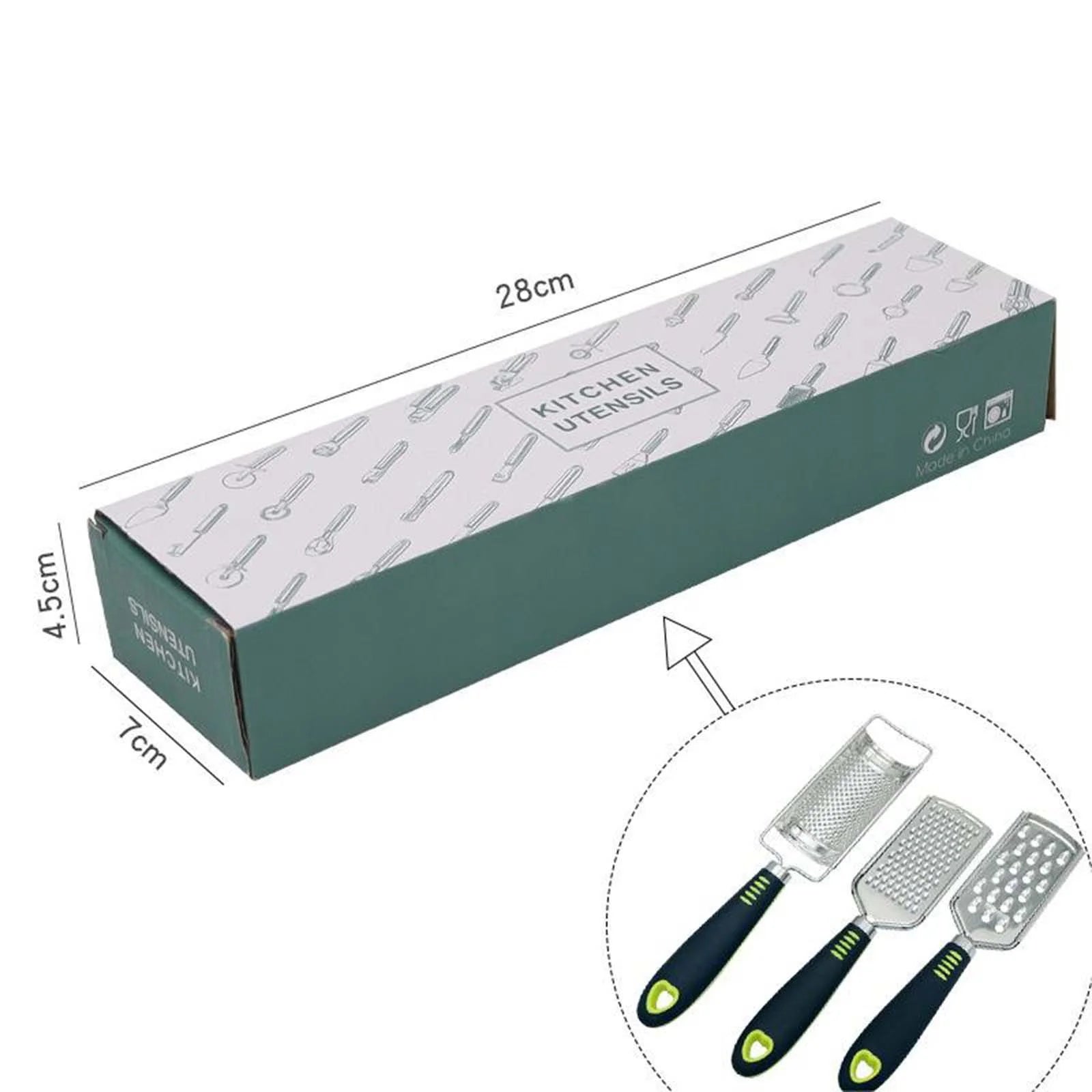 Hiroekza Cheese Grater Stainless Steel Zester Graters For Kitchen - Multi-purpose Kitchenware Kitchen Gadgets Clearance – Durable Stainless Steel Construction with a Practical Everyday Design