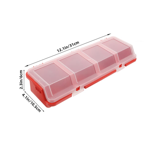 2 Pcs Screw and Nail Organizers Storage Parts Box – Convenient Multi-Piece Set with a Practical Everyday Design
