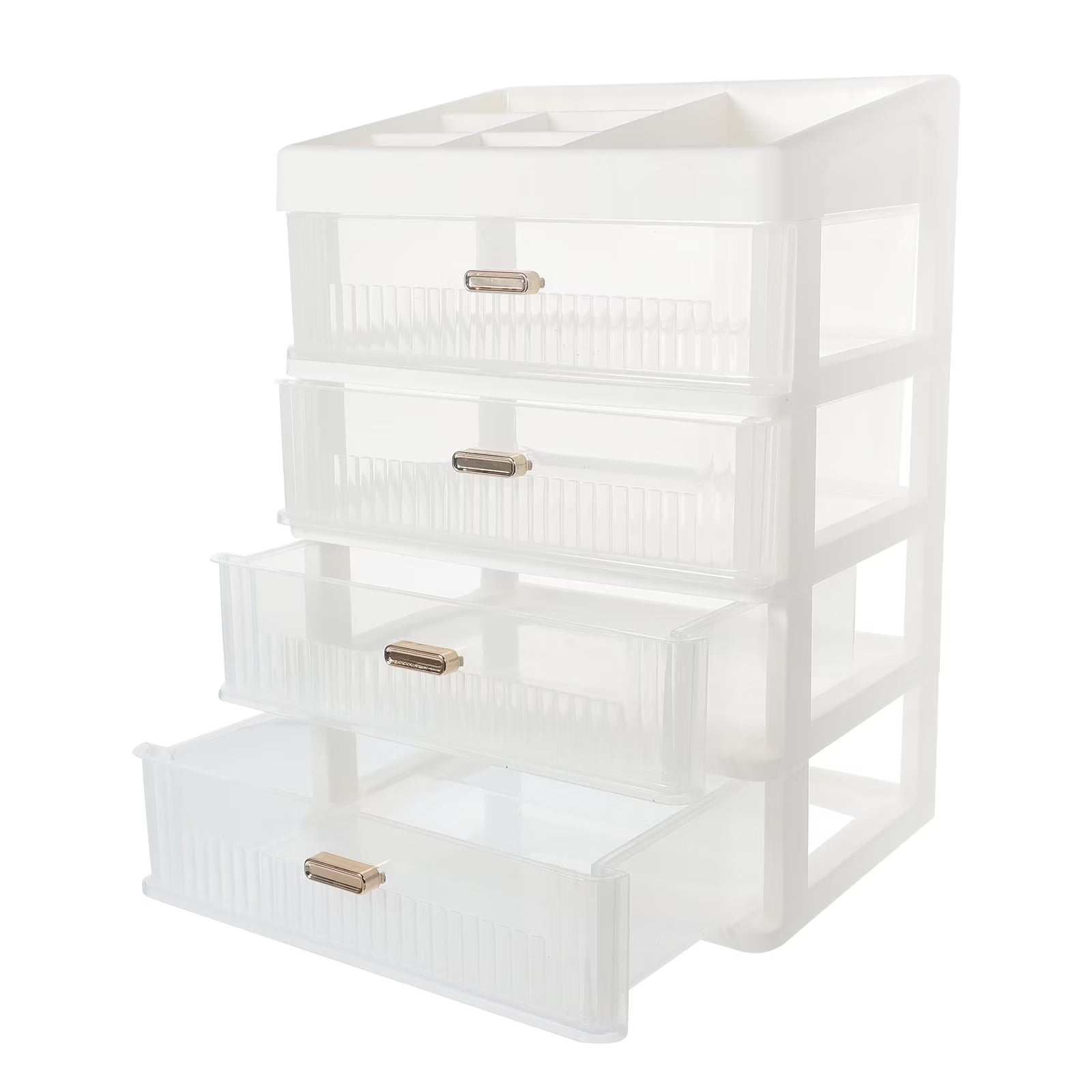 Skincare Desktop Storage Box 32.00X23.00X17.00CM White – Practical Home Organization with a Practical Everyday Design