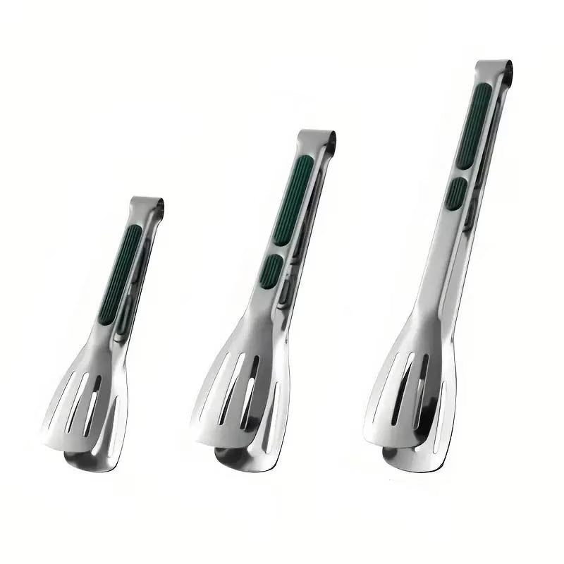 3 Pcs Stainless Steel Food Clips and Barbecue ForksSmallMediumLarge Three Size SetHigh Quality StructureMeat Salad Bread GrippersEssential Camping Kitchen Tools for Outdoor Tr – Durable Stainless Steel Construction with a Practical Everyday Design