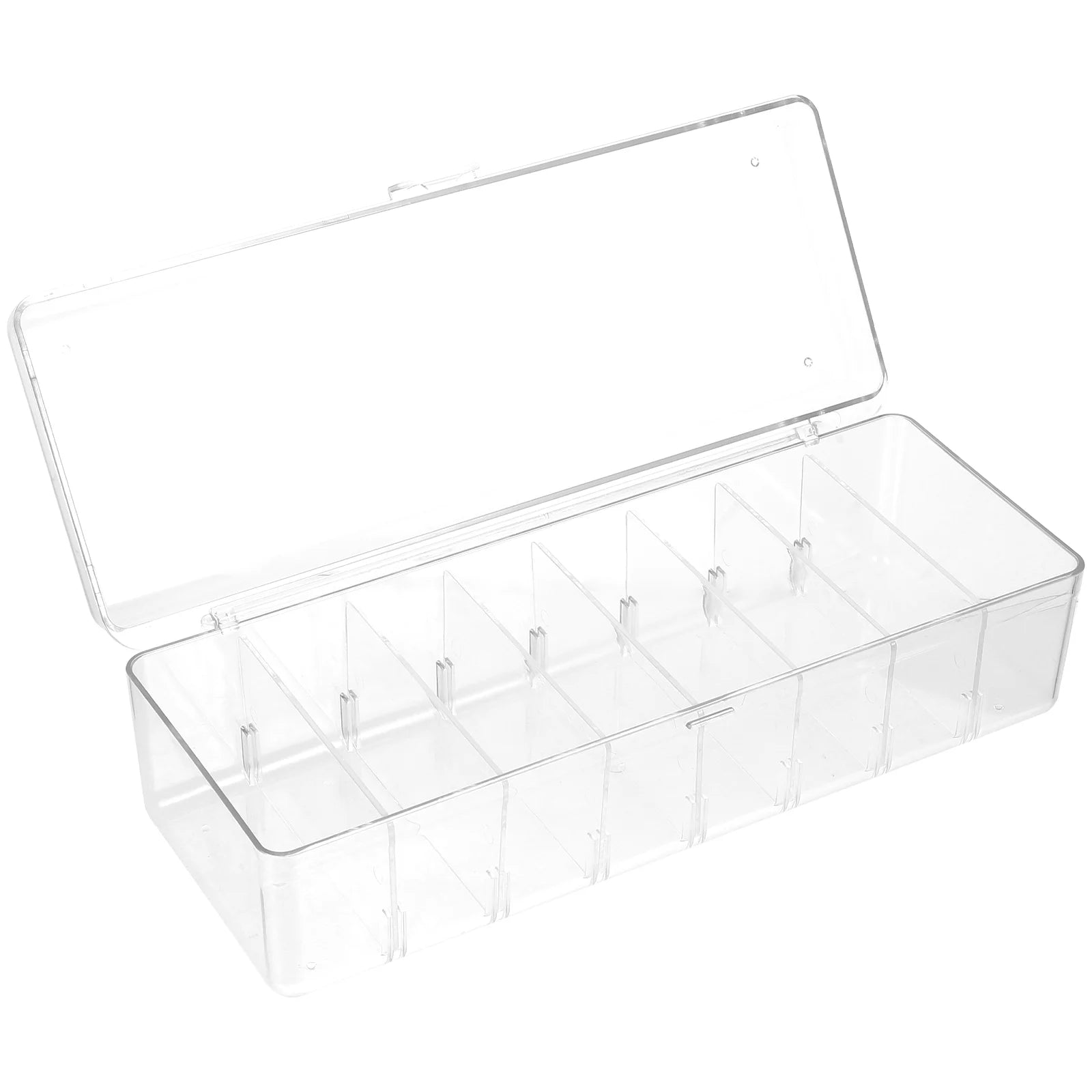 Card Game Business Cards Card Storage Box Travel 26X10X7.5CM Transparent – Clear-View Organization with a Practical Everyday Design
