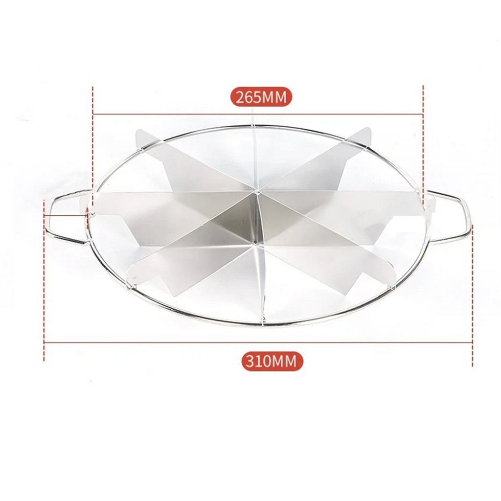 Stainless Steel Pie Cutter Circle Pie Cutting Tool Baking Accessories for Equal Slices – Durable Stainless Steel Construction with a Practical Everyday Design