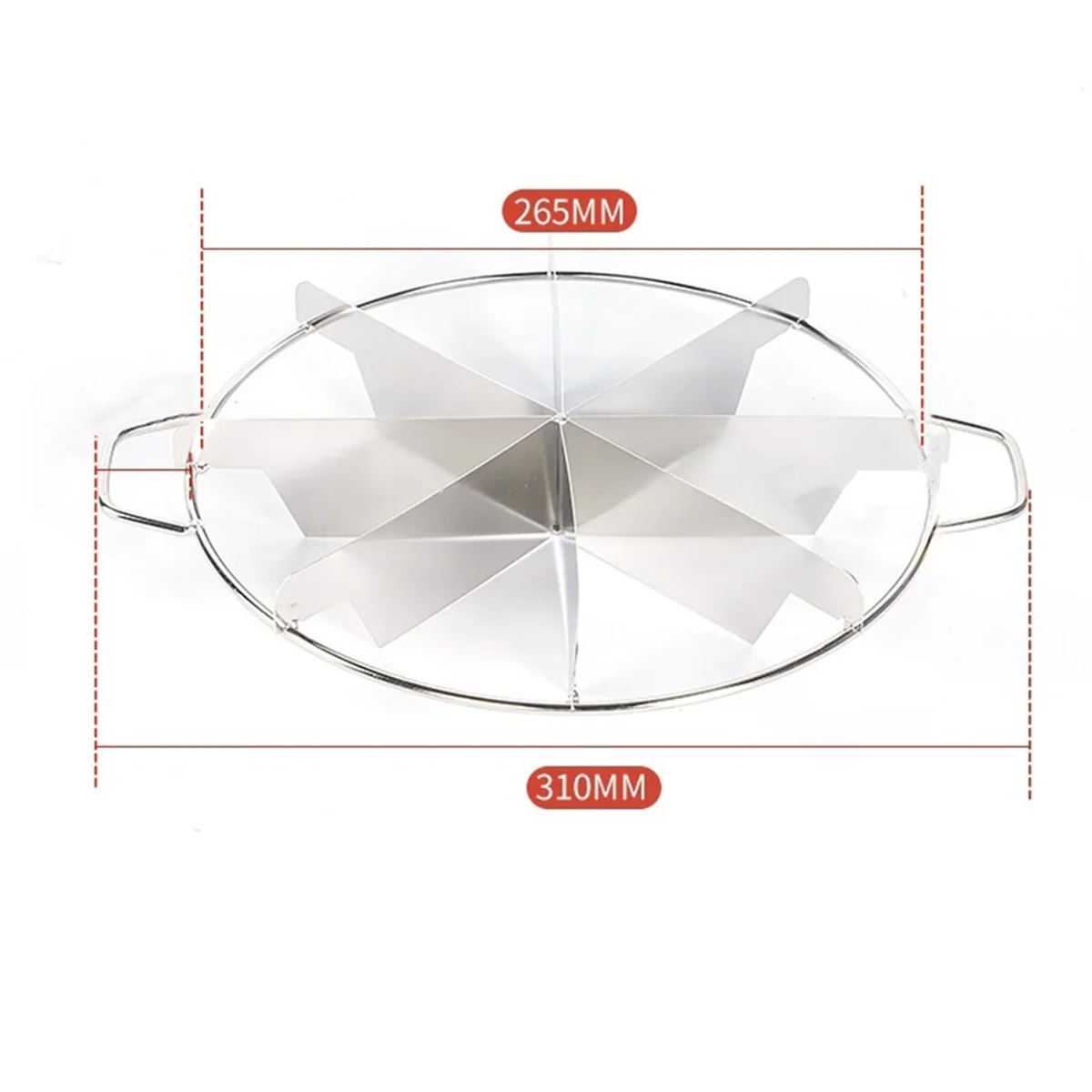 Stainless Steel Pie Cutter Circle Pie Cutting Tool Baking Accessories for Equal Slices – Durable Stainless Steel Construction with a Practical Everyday Design