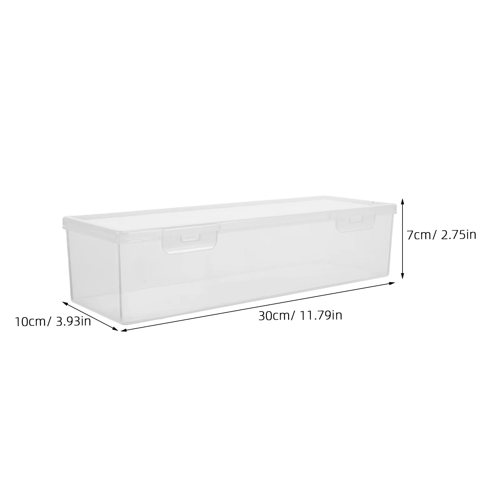Air Outlet Decoration Card Storage Box Child 29.20X9.20X7.20CM Transparent – Clear-View Organization with a Practical Everyday Design