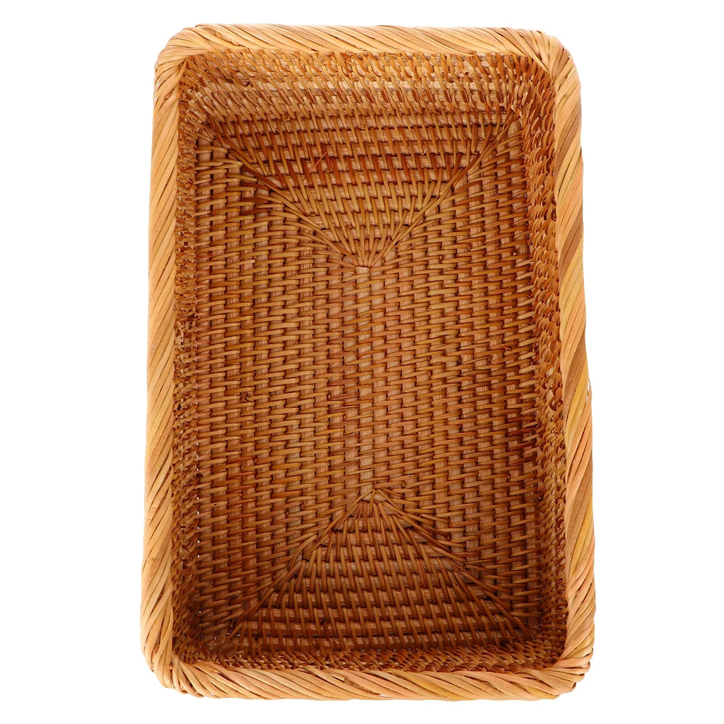 Wicker Basket with Lid Storage Boxes Lids Practical Home Child – Secure Lid Design with a Practical Everyday Design