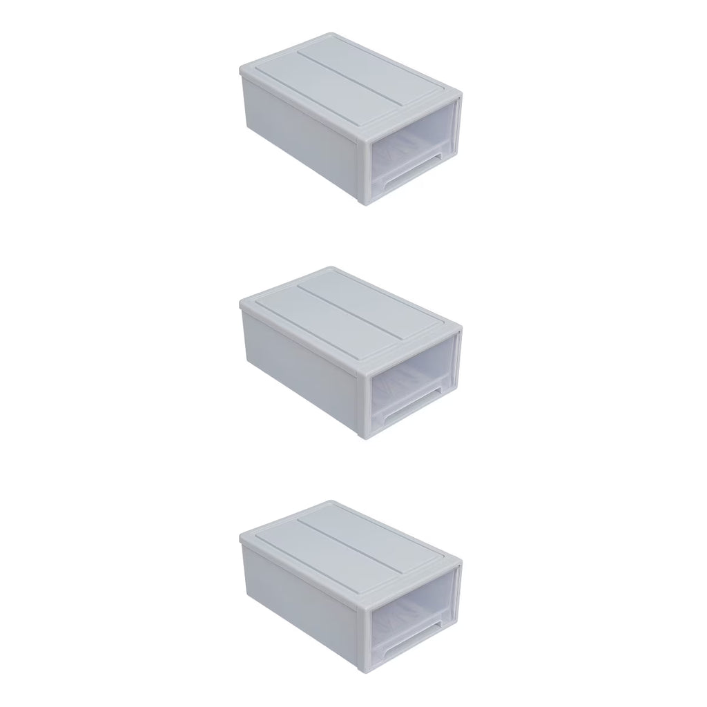 3pcs Drawer Clothes Storage Box Closet Storage Organizer Holder Box for Children Kids RoomNursery Playroom Blue – Everyday Household Format with a Practical Everyday Design