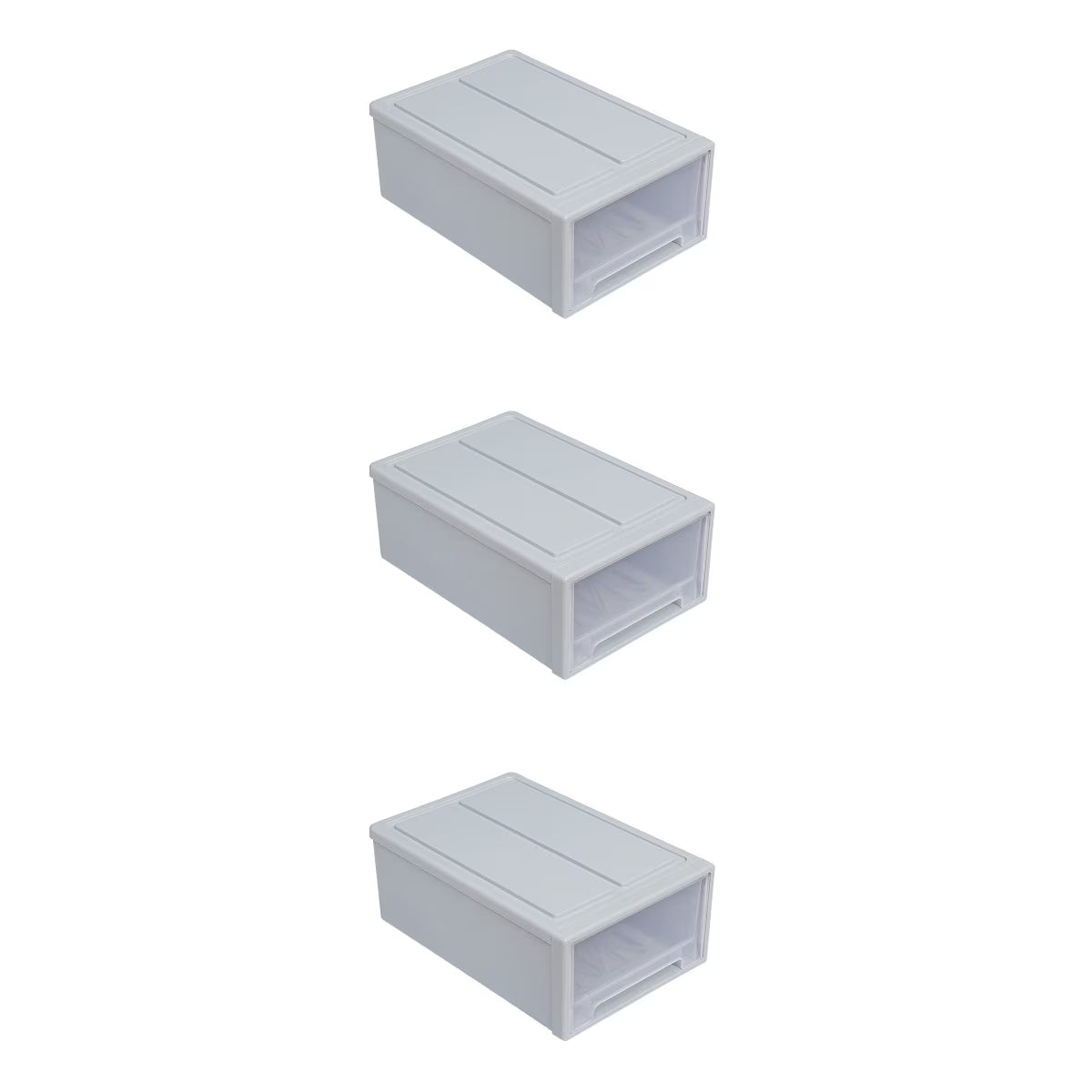 3pcs Drawer Clothes Storage Box Closet Storage Organizer Holder Box for Children Kids RoomNursery Playroom Blue – Everyday Household Format with a Practical Everyday Design