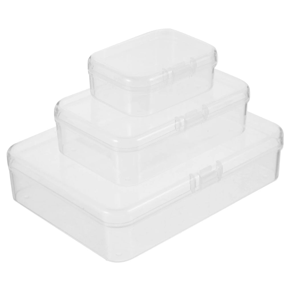 28 Pcs Storage Baskets with Lids Plastic Box Portable Case – Secure Lid Design with a Practical Everyday Design