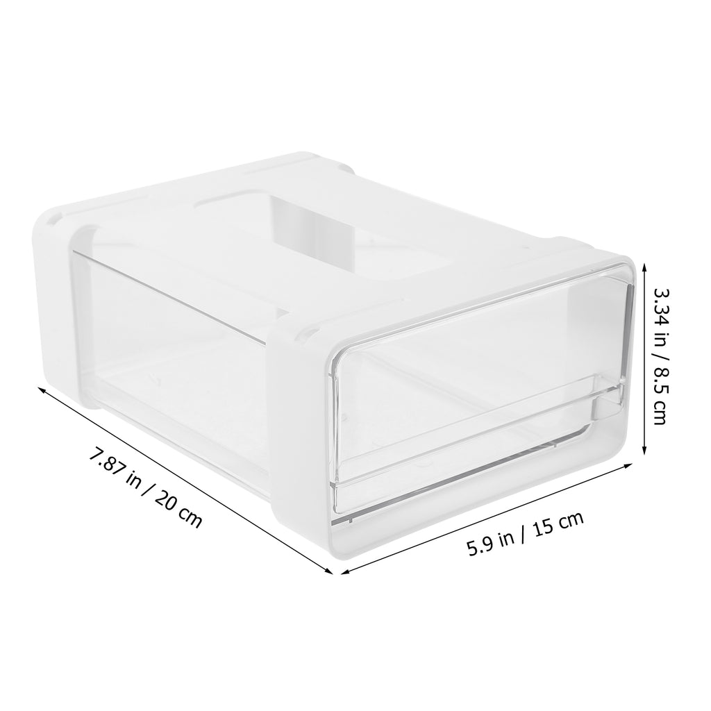 Under Desk Drawer Storage Box Pet Underwear Sundry Monitor Organizer Office White – Practical Home Organization with a Practical Everyday Design