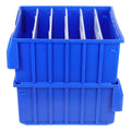 Parts Box Screw Partitions Design Blue Storage Container – Compartmented Organization with a Practical Everyday Design