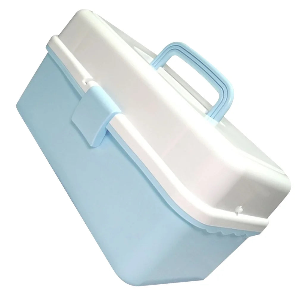 Organizer Boxes Art Tools Storage Container Blue Child – Practical Home Organization with a Practical Everyday Design
