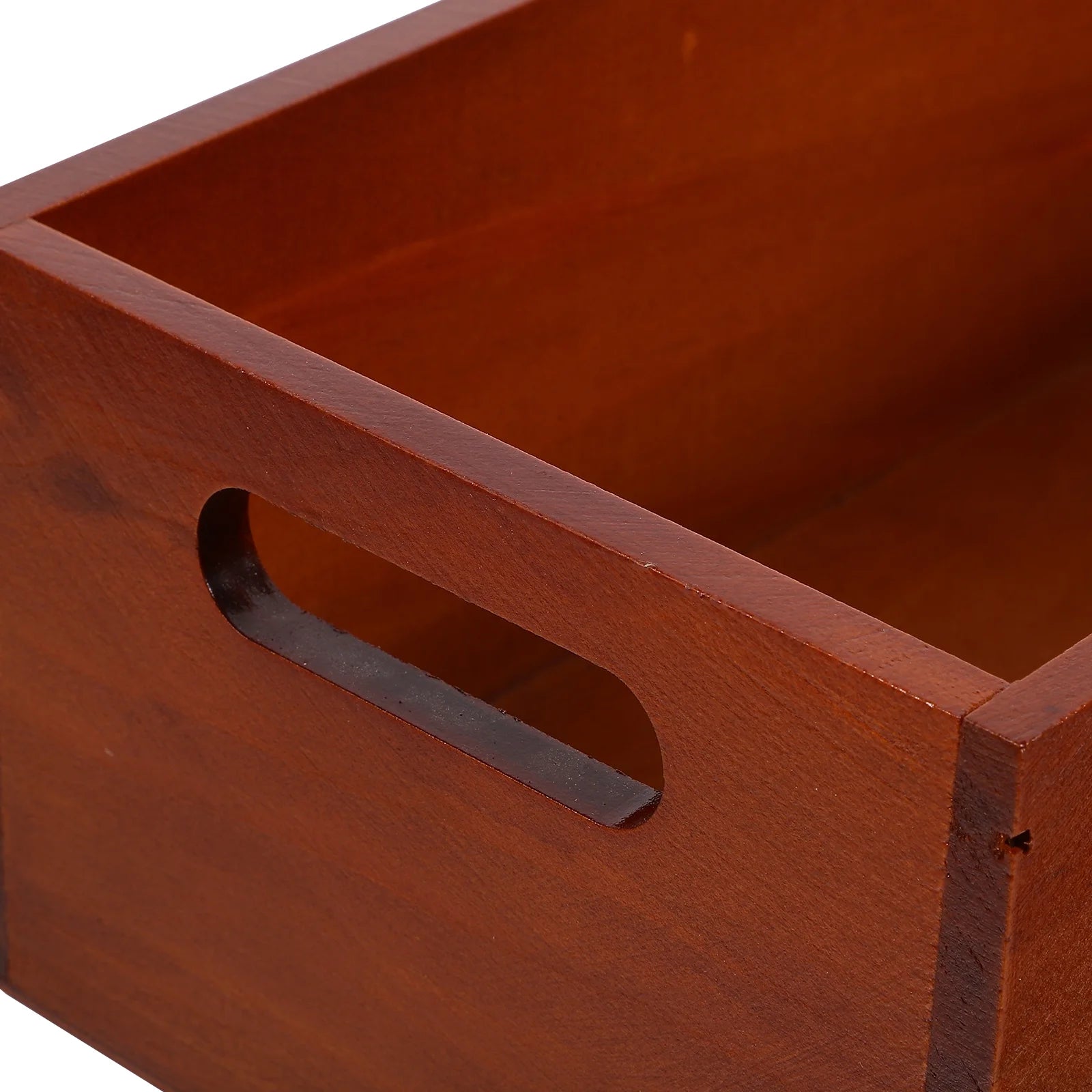 Monitor Stand Cube Storage Wooden Storage Box Office 26.00X16.00X11.00CM Brown – Natural-Look Construction with a Practical Everyday Design