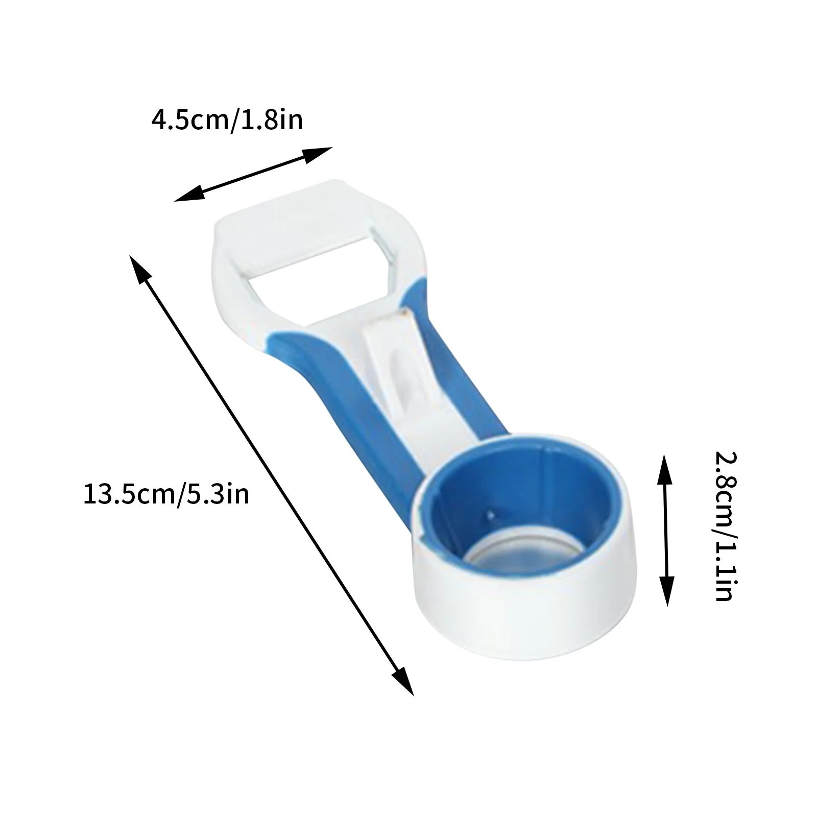Hiroekza Jar Opener 4-in-1 Grip Bottle Opener Jar Opener - Easily Opens Twists Caps Bottle Caps Canning Lids And Can Tabs Kitchen Gadgets Clearance – Convenient Drink Preparation with a Practical Everyday Design