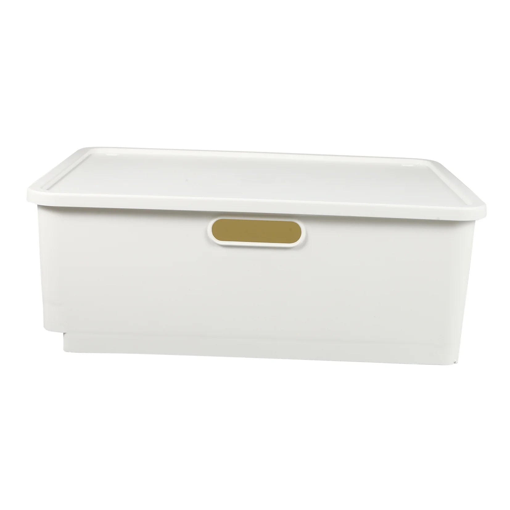 Japanese Storage Box Kitchen Shelves Basket Containers with Lids White – Multiroom Organization Format with a Practical Everyday Design