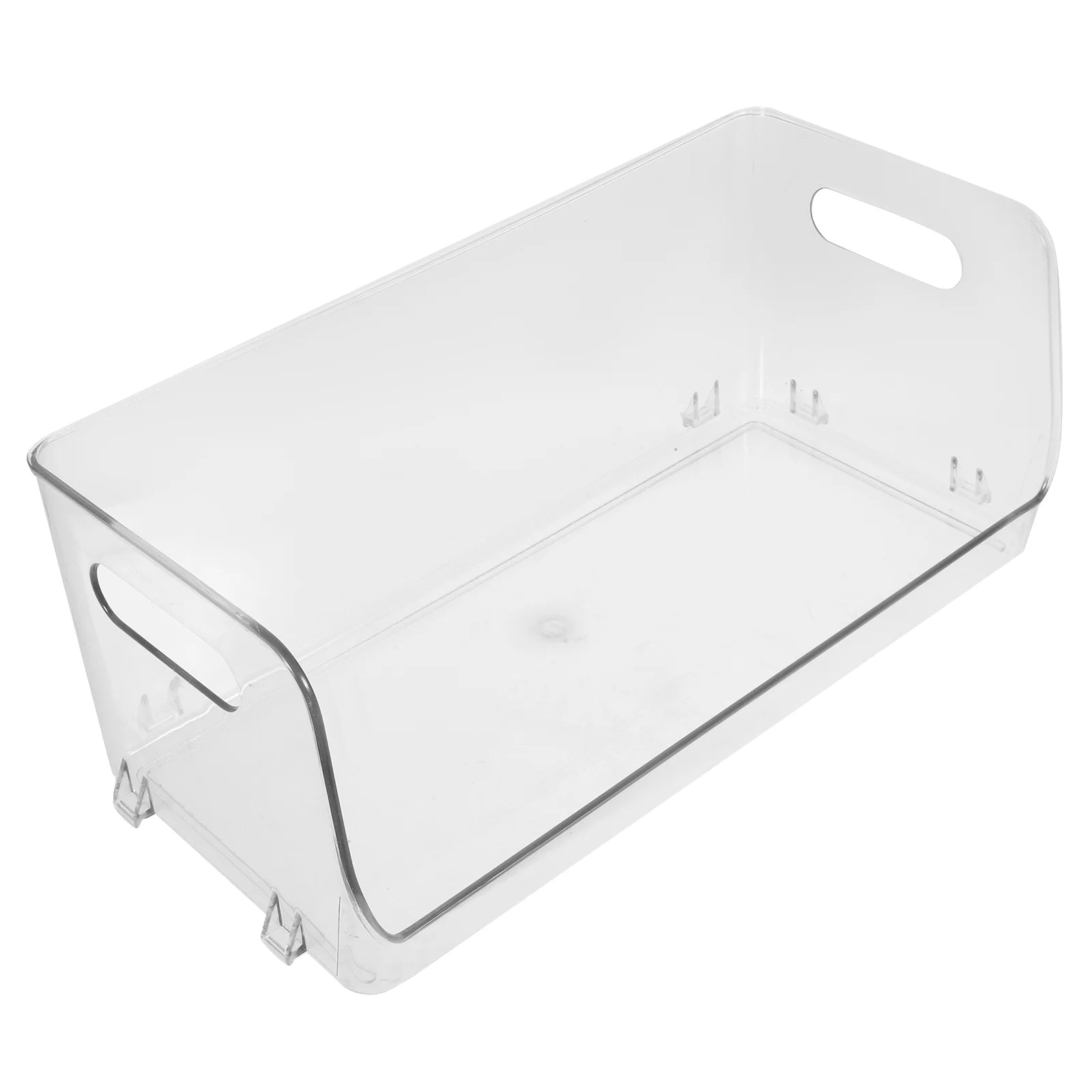 Snack Storage Box Shelf Clear Cosmetic Bin Organization Shelving – Clear-View Organization with a Practical Everyday Design