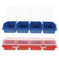 2 Pcs Screw and Nail Organizers Storage Parts Box – Convenient Multi-Piece Set with a Practical Everyday Design