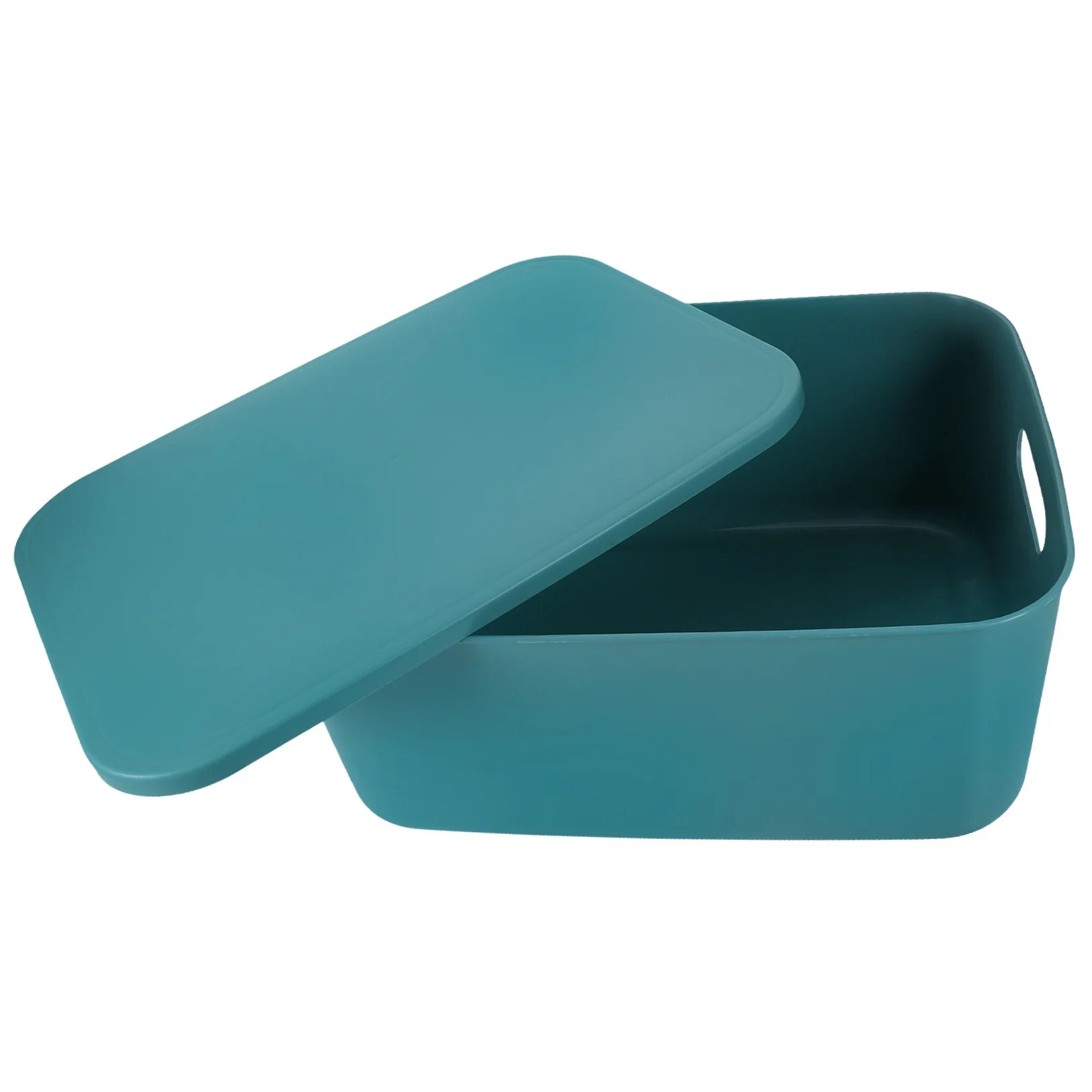 Extra Large with Lid Easy to Hold Storage Bin Office Box – Secure Lid Design with a Practical Everyday Design